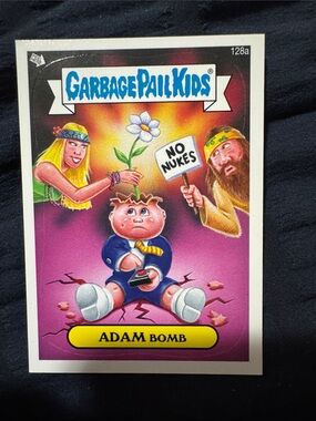 Adam Bomb Collectible Card - Purple